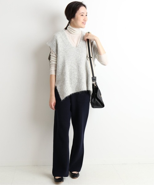 SLOBE IENA（スローブイエナ）の「アルパカシャギーニットベスト 