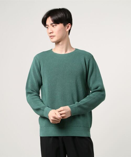 美品　ESTNATION　エストネーション　コットンシルクワッフルニット　⭐︎ ESTNATION（エストネーション）の「ESTNATION / コットンシルク