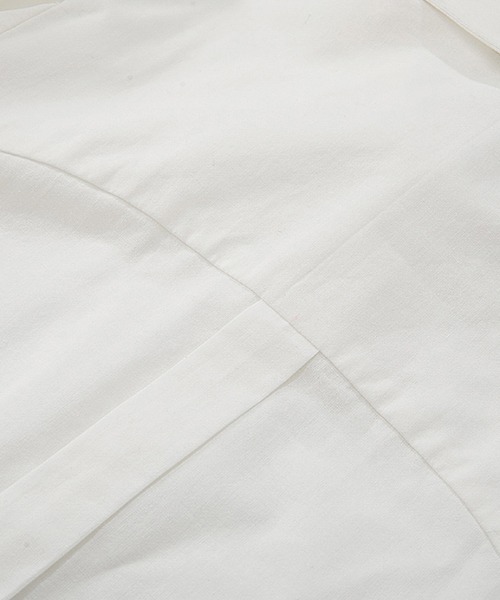 Fano Studios(ファノ ストゥディオズ)の「【Fano Studios】Double gather sleeve cotton shirts FC21S098(シャツ/ブラウス・レディース・ホワイト・L/S/M)」の14枚目の写真