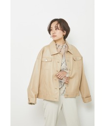 SHEL'TTER ORIGINAL | オーバーレザーブルゾン(ブルゾン)