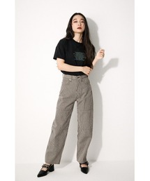 ラグアジェム LAGUA GEM PIN ストライプパンツ GRY LAGUA GEM（ラグアジェム）の「PIN ストライプパンツ