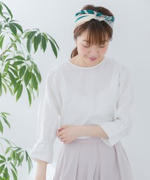 URBAN RESEARCH Sonny Label | リネンギャザータックスリーブブラウス(シャツ/ブラウス)