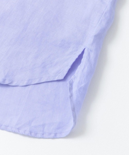 URBAN RESEARCH Sonny Label（アーバンリサーチサニーレーベル）の「リネンギャザータックスリーブブラウス（シャツ/ブラウス・レディース・ブルー系その他/イエロー系その他/ブラック/オフホワイト・FREE）」の21枚目の写真