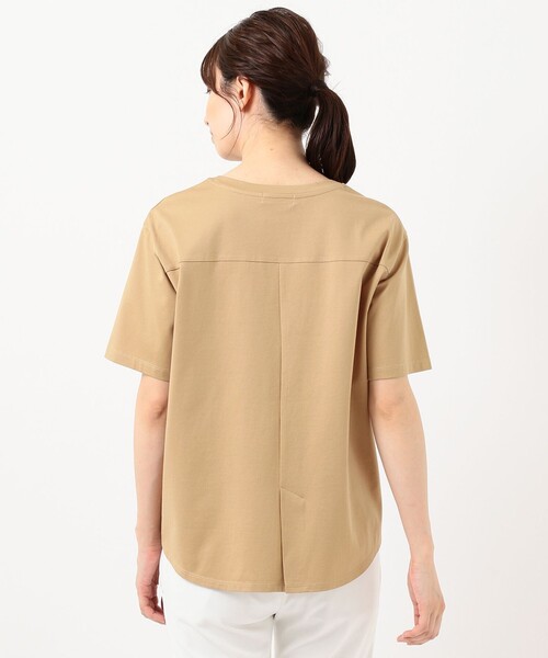 J.PRESS(ジェイプレス)の「PRINT TEE Tシャツ(Tシャツ/カットソー・レディース・グレー系/ホワイト系/サックスブルー系/黄土色系/ダークブラウン系・T15/T13)」の15枚目の写真