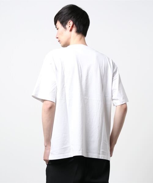 MANASTASH（マナスタッシュ）の「MANASTASH/マナスタッシュ/胸ポケット半袖TシャツDISARMEDSHORT SHORT（Tシャツ/カットソー・メンズ・ブラック/ホワイト・LARGE/X-LARGE/MEDIUM）」の4枚目の写真