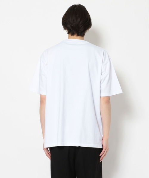 MANASTASH（マナスタッシュ）の「MANASTASH/マナスタッシュ/胸ポケット半袖TシャツDISARMEDSHORT SHORT（Tシャツ/カットソー・メンズ・ブラック/ホワイト・LARGE/X-LARGE/MEDIUM）」の6枚目の写真