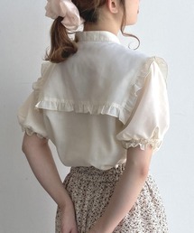 SLURR | ビッグカラーフリルブラウス(シャツ/ブラウス)
