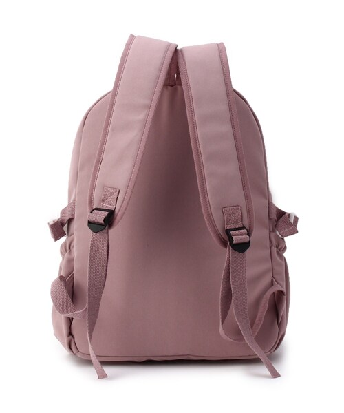 Ober Tashe（オーバータッシェ）の「【多収納】くまチャーム付きデイパック（バックパック/リュック・レディース・ブルー/アイボリー/ブラック/ピンク系・FREE）」の9枚目の写真