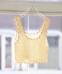 モヘヤスカロップビスチェ