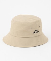 【UNISEX】ロゴ刺繍バケットハット