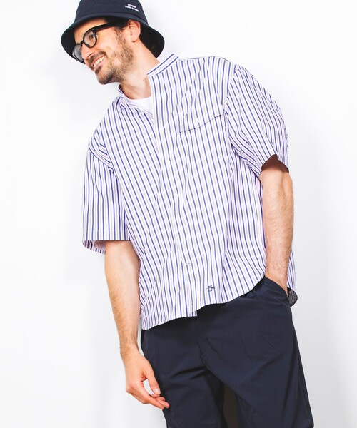 J.PRESS YORK STREET（ジェイプレスヨークストリート）の「【UNISEX】ロゴ刺繍バケットハット（ハット・メンズ・ベージュ系/ネイビー系・F）」の7枚目の写真