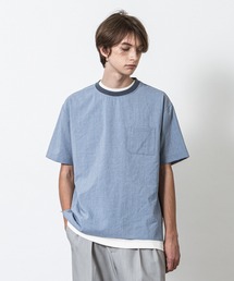 リランチェストレッチスリットTシャツ
