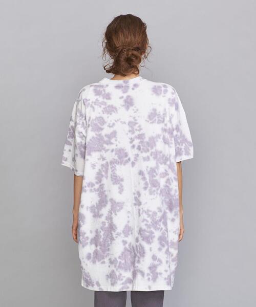 BEAUTY&YOUTH UNITED ARROWS（ビューティーアンドユースユナイテッドアローズ）の「【別注】＜STAR&STRIPE＞ショートスリーブタイダイチュニックワンピース（ワンピース・レディース・イエロー/グレー・FREE）」の5枚目の写真