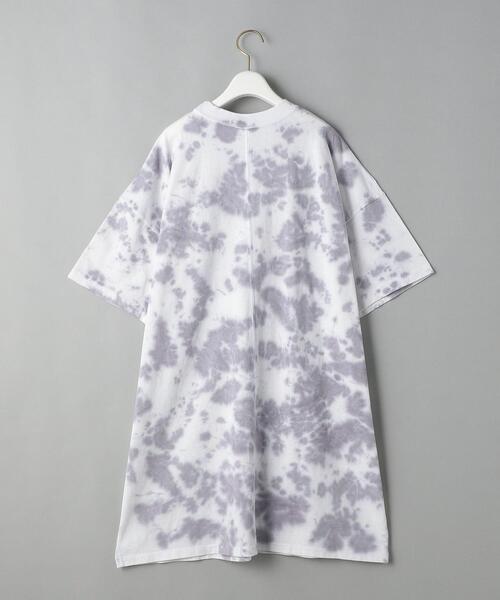 BEAUTY&YOUTH UNITED ARROWS（ビューティーアンドユースユナイテッドアローズ）の「【別注】＜STAR&STRIPE＞ショートスリーブタイダイチュニックワンピース（ワンピース・レディース・イエロー/グレー・FREE）」の10枚目の写真