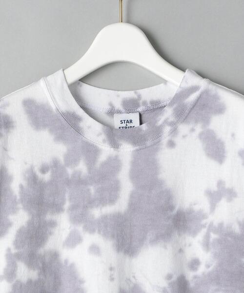 BEAUTY&YOUTH UNITED ARROWS（ビューティーアンドユースユナイテッドアローズ）の「【別注】＜STAR&STRIPE＞ショートスリーブタイダイチュニックワンピース（ワンピース・レディース・イエロー/グレー・FREE）」の11枚目の写真