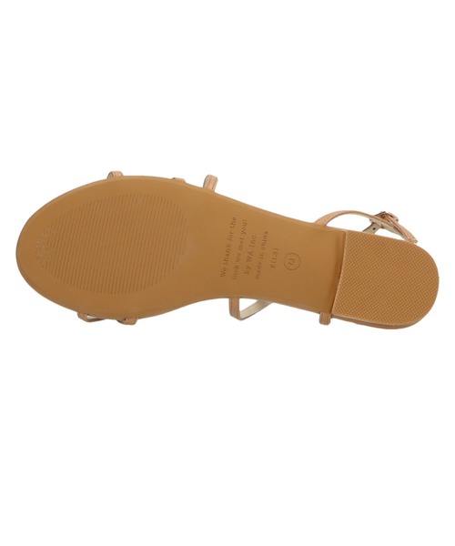 ORiental TRaffic（オリエンタルトラフィック）の「ダブルクロスストラップサンダル/11298（サンダル・レディース・ブラック/グリーン/ブラック系その他/キャメル・LL/S/M/L）」の16枚目の写真
