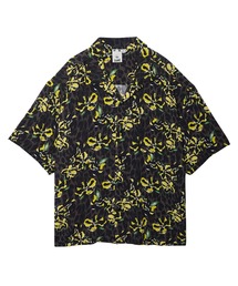 X-girl | FLORAL LEOPARD ALOHA OPEN COLLAR SHIRT(シャツ/ブラウス)