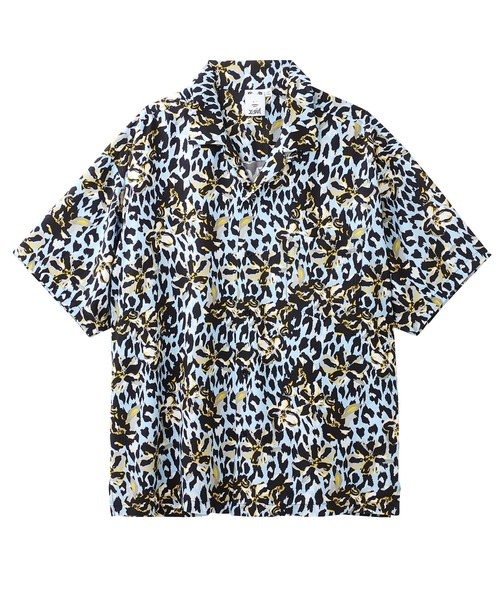 ブラウス シャツ FLORAL SHIRT レディース MOUSSY ブラウス シャツ SHIRRING FLORAL FIT レディース