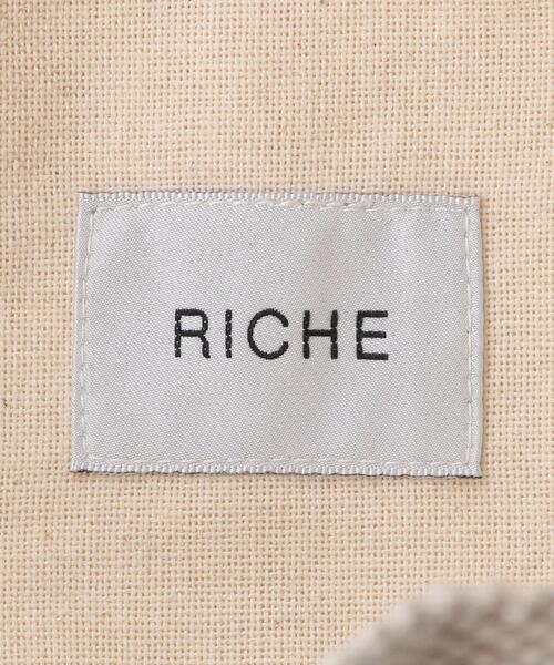 THE STATION STORE（ザ ステーション ストア）の「＜RICHE＞エス二カル トートバッグ（ショルダーバッグ・レディース・ネイビー/グレー/イエロー・FREE）」の8枚目の写真