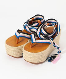 ISABEL MARANT | ISABEL MARANT MEZZEE エスパドリーユプラットフォームサンダル(サンダル)