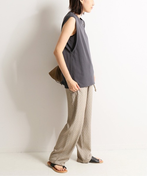 SLOBE IENA(スローブイエナ)の「ドライ天竺インナーレイヤープルオーバー【手洗い可能】◆(Tシャツ/カットソー・レディース・チャコールグレー/ライトグレー/グリーン・FREE)」の21枚目の写真