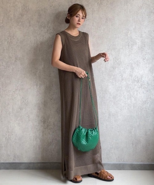 Re:EDIT（リエディ）の「[神山まりあさん着用]フェイクレザーグルカサンダル（サンダル・レディース・ブラック/キャメル/アイボリー・MEDIUM/X-LARGE/XX-LARGE/LARGE/SMALL）」の5枚目の写真