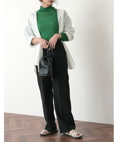 Re:EDIT（リエディ）の「[神山まりあさん着用]フェイクレザーグルカサンダル（サンダル・レディース・ブラック/キャメル/アイボリー・MEDIUM/X-LARGE/XX-LARGE/LARGE/SMALL）」の13枚目の写真