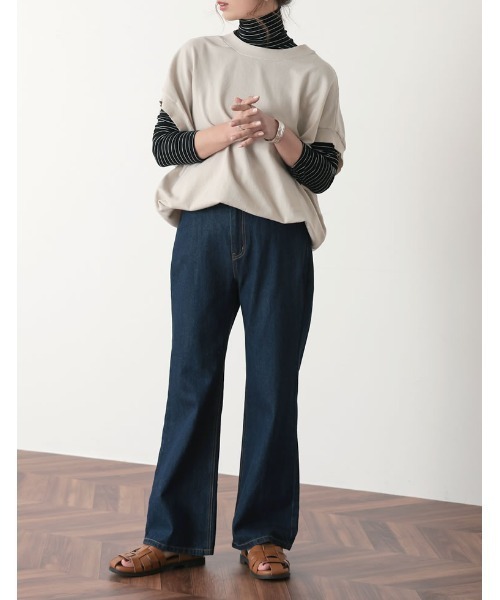 Re:EDIT（リエディ）の「[神山まりあさん着用]フェイクレザーグルカサンダル（サンダル・レディース・ブラック/キャメル/アイボリー・MEDIUM/X-LARGE/XX-LARGE/LARGE/SMALL）」の10枚目の写真