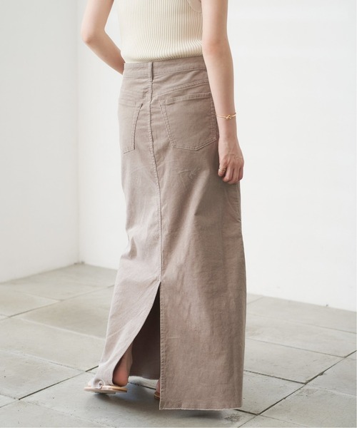 Spick & Span（スピックアンドスパン）の「コーデュロイマキシスカート◆（スカート・レディース・チャコールグレー/モカ/カーキ・34/36/38/40）」の11枚目の写真