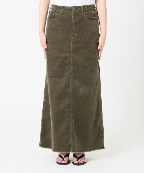 Spick & Span（スピックアンドスパン）の「コーデュロイマキシスカート◆（スカート・レディース・チャコールグレー/モカ/カーキ・34/36/38/40）」の18枚目の写真