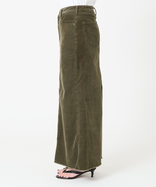 Spick & Span（スピックアンドスパン）の「コーデュロイマキシスカート◆（スカート・レディース・チャコールグレー/モカ/カーキ・34/36/38/40）」の19枚目の写真