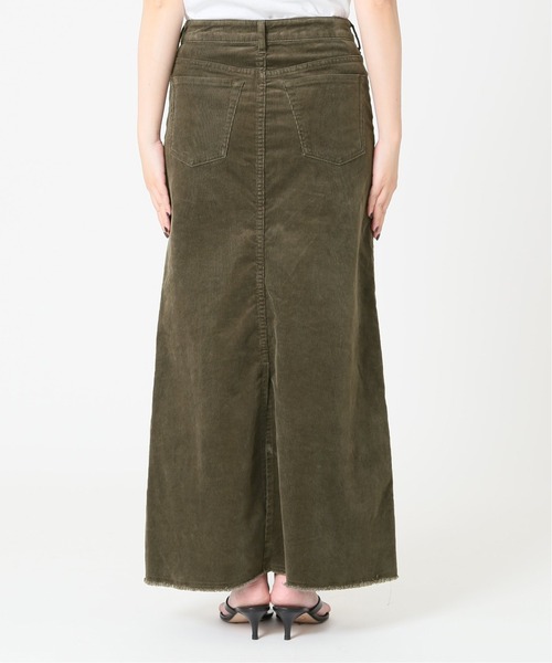 Spick & Span（スピックアンドスパン）の「コーデュロイマキシスカート◆（スカート・レディース・チャコールグレー/モカ/カーキ・34/36/38/40）」の20枚目の写真
