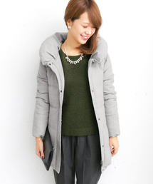 URBAN RESEARCH DOORS WOMENS | DOORS ストレッチウールロングキルトジャケット(ダウンジャケット/コート)