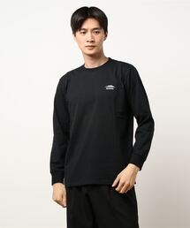USAコットン CAMPモチーフバックプリントヘビーウェイトロンＴ
