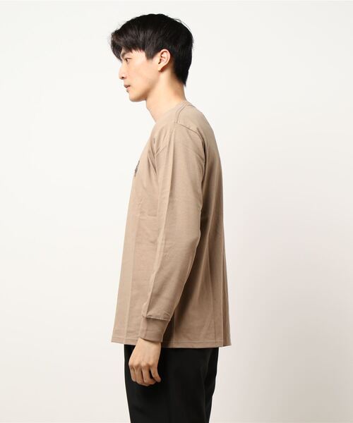 OUTDOOR PRODUCTS APPAREL（アウトドアプロダクツアパレル）の「USAコットン CAMPモチーフバックプリントヘビーウェイトロンＴ（Tシャツ/カットソー・メンズ・ホワイト/ブラック/カーキ/ホワイト系その他/グリーン系その他/ダークベージュ・MEDIUM/X-LARGE/LARGE）」の11枚目の写真