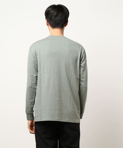 OUTDOOR PRODUCTS APPAREL（アウトドアプロダクツアパレル）の「USAコットン CAMPモチーフバックプリントヘビーウェイトロンＴ（Tシャツ/カットソー・メンズ・ホワイト/ブラック/カーキ/ホワイト系その他/グリーン系その他/ダークベージュ・MEDIUM/X-LARGE/LARGE）」の12枚目の写真