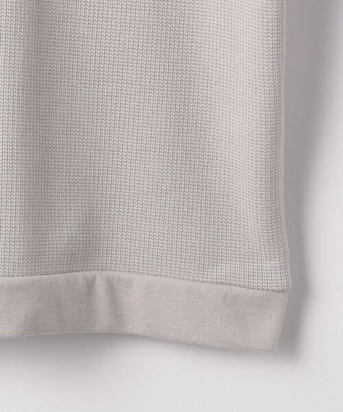 green label relaxing（グリーンレーベルリラクシング）の「＜green label relaxing＞ニットライク クルーネック カットソー（Tシャツ/カットソー・メンズ・ブラック/ベージュ/ライトグレー/ダークグリーン・MEDIUM/LARGE/X-LARGE/SMALL）」の12枚目の写真