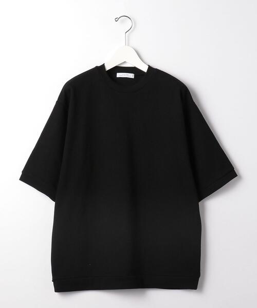 green label relaxing（グリーンレーベルリラクシング）の「＜green label relaxing＞ニットライク クルーネック カットソー（Tシャツ/カットソー・メンズ・ブラック/ベージュ/ライトグレー/ダークグリーン・MEDIUM/LARGE/X-LARGE/SMALL）」の18枚目の写真