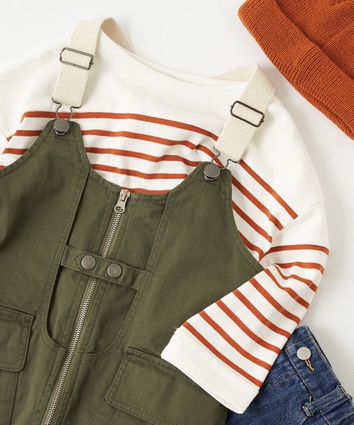 CIAOPANIC TYPY（チャオパニックティピー）の「【KIDS】ミリタリーハンティングベスト（ベスト・キッズ・ブラック/カーキ・MEDIUM/X-LARGE）」の2枚目の写真