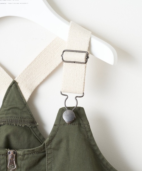 CIAOPANIC TYPY（チャオパニックティピー）の「【KIDS】ミリタリーハンティングベスト（ベスト・キッズ・ブラック/カーキ・MEDIUM/X-LARGE）」の7枚目の写真