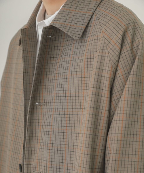 SENSE OF PLACE by URBAN RESEARCH（センスオブプレイスバイアーバンリサーチ）の「『セットアップ対応』ステンカラーコート（ステンカラーコート・メンズ・ブラウン/ブラック/ベージュ系その他/ライトベージュ・MEDIUM/LARGE）」の15枚目の写真