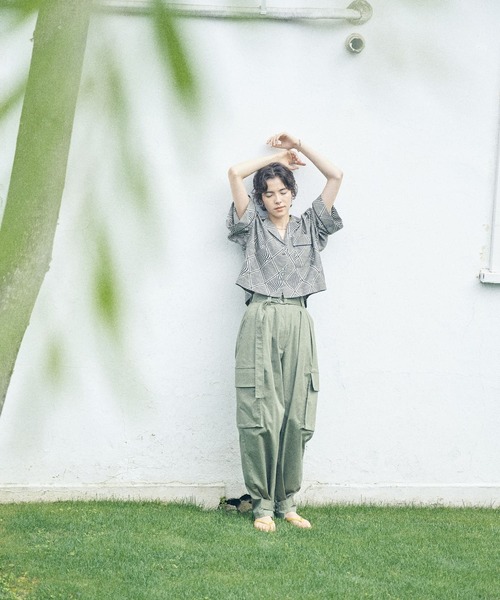 MATURED（マチュアード）の「【MATURED】ワークパンツ（その他パンツ・レディース・ホワイト/カーキ・1/2）」の3枚目の写真