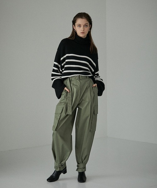 MATURED（マチュアード）の「【MATURED】ワークパンツ（その他パンツ・レディース・ホワイト/カーキ・1/2）」の5枚目の写真