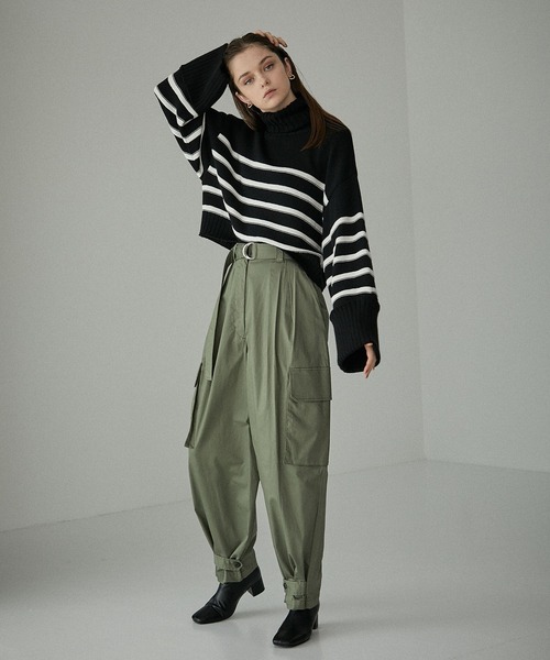 MATURED（マチュアード）の「【MATURED】ワークパンツ（その他パンツ・レディース・ホワイト/カーキ・1/2）」の6枚目の写真