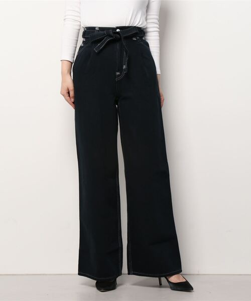 Levi's（リーバイス）の「Levi's(R) RED ワイドルーズ RAVEN NIGHT（デニムパンツ・レディース・ブラック・29inch/30inch/24inch/26inch/27inch/28inch/23inch/25inch）」の7枚目の写真