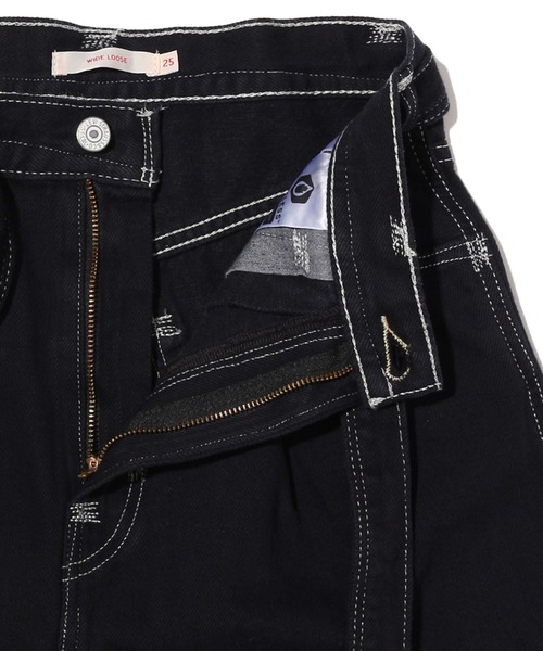 Levi's（リーバイス）の「Levi's(R) RED ワイドルーズ RAVEN NIGHT（デニムパンツ・レディース・ブラック・29inch/30inch/24inch/26inch/27inch/28inch/23inch/25inch）」の14枚目の写真