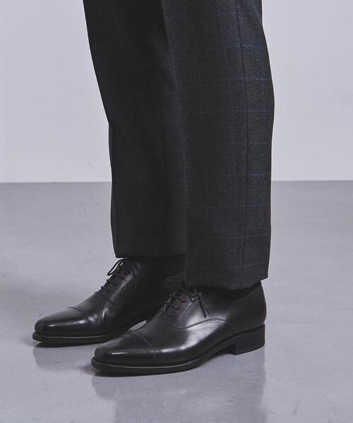 ＜UNITED ARROWS＞ ミックス ウィンドウペイン 3ボタン スーツ C-MODEL