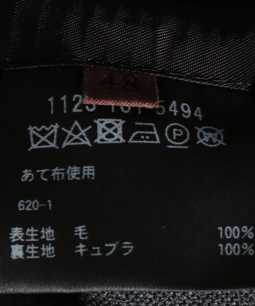 ＜UNITED ARROWS＞ ミックス ウィンドウペイン 3ボタン スーツ C-MODEL