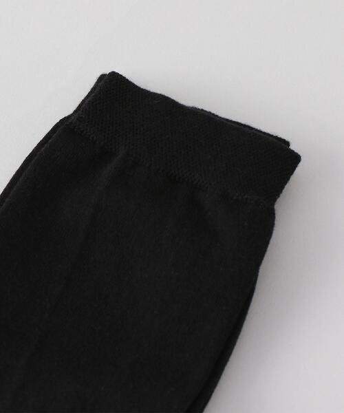 6(ロク)の「<DORE DORE>FLAT SOCKS/ソックス.(ソックス/靴下・レディース・ホワイト/ブラック・FREE)」の3枚目の写真