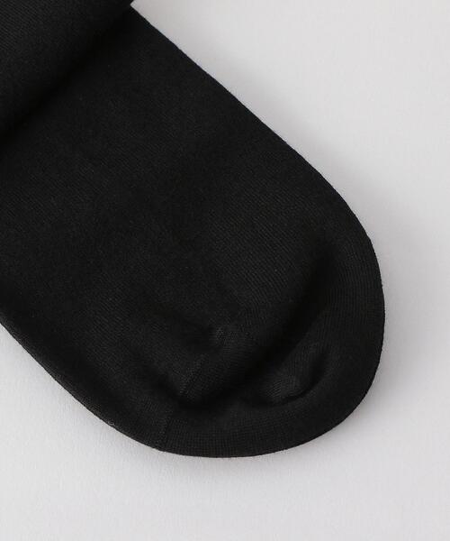 6(ロク)の「<DORE DORE>FLAT SOCKS/ソックス.(ソックス/靴下・レディース・ホワイト/ブラック・FREE)」の4枚目の写真